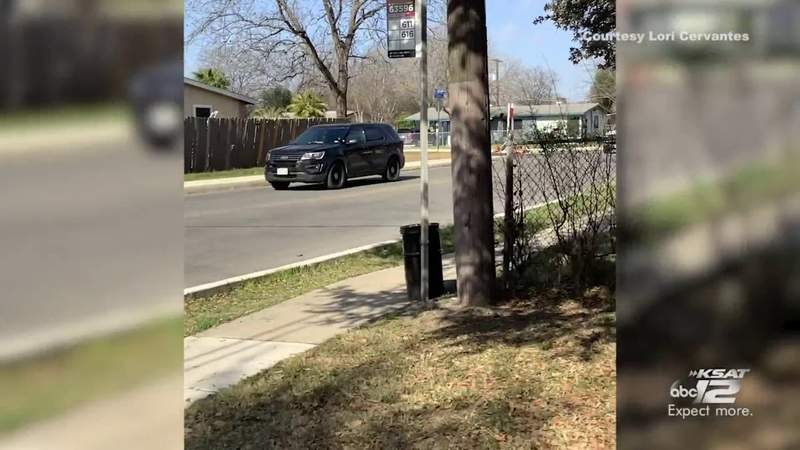 Viewer video of police chase that ended near Jerry D. Allen elementary school