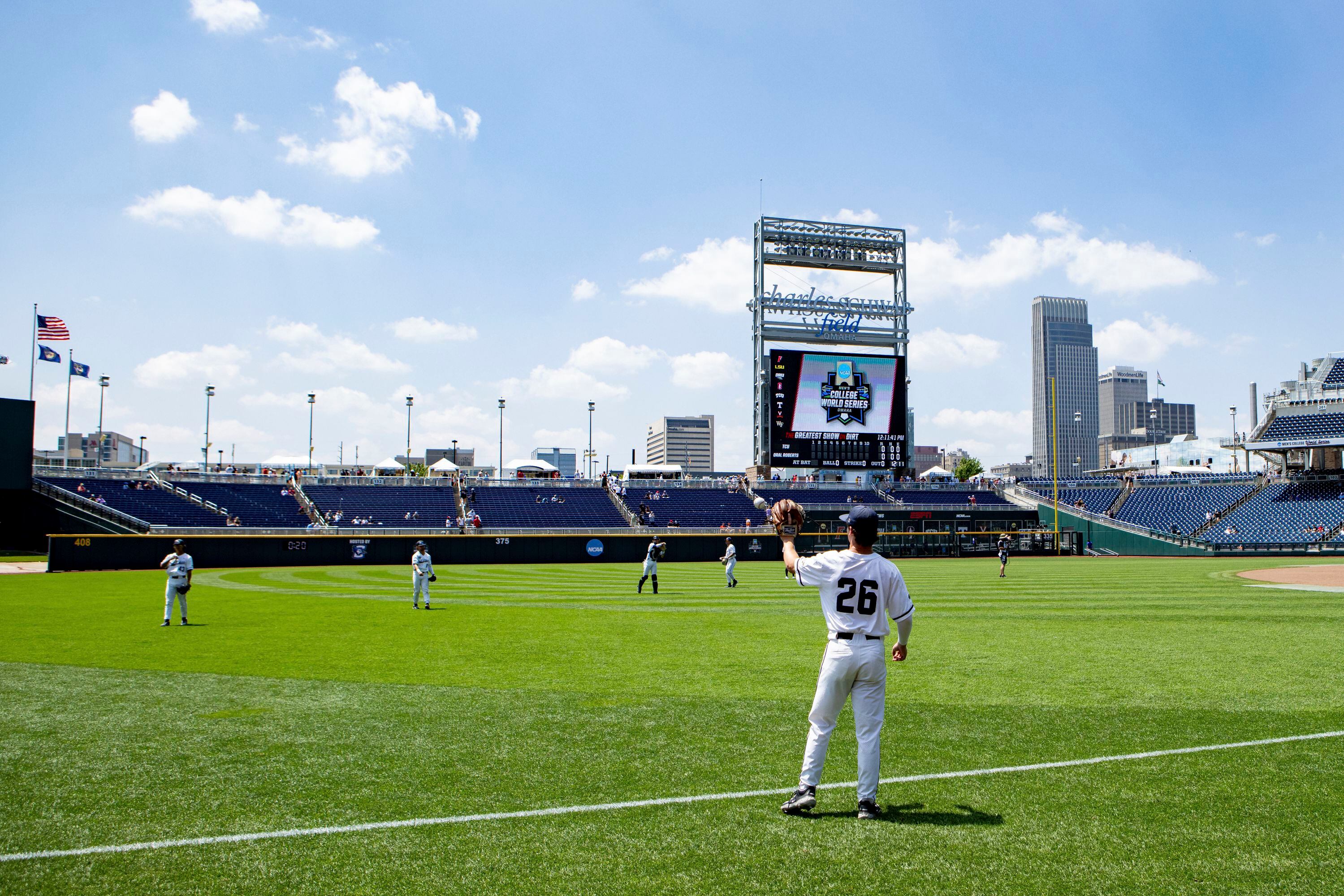 TCU ends Oral Roberts' surprising run at College World Series