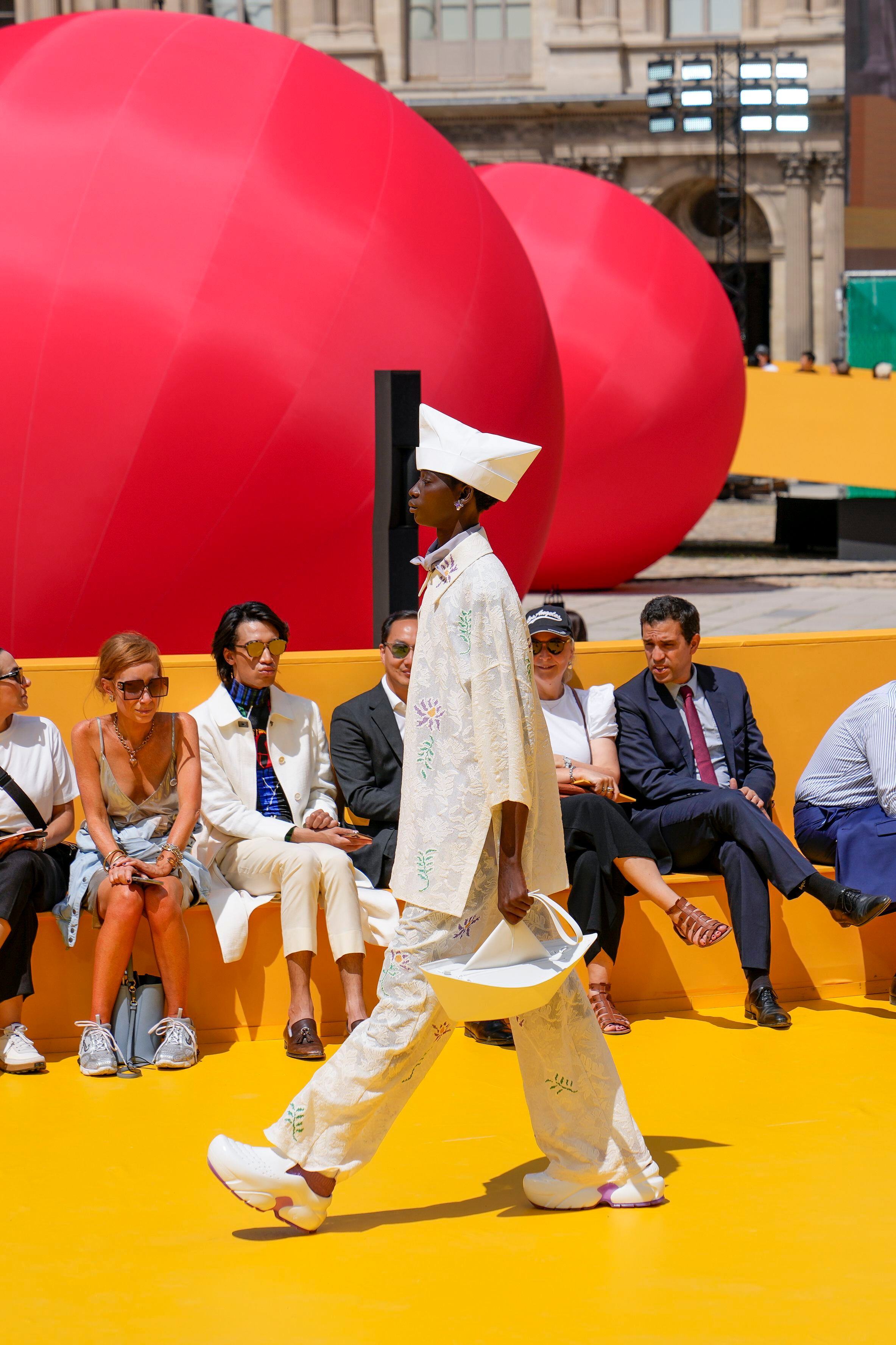 Watch Kendrick Lamar perform at Louis Vuitton's Fashion Week showcase