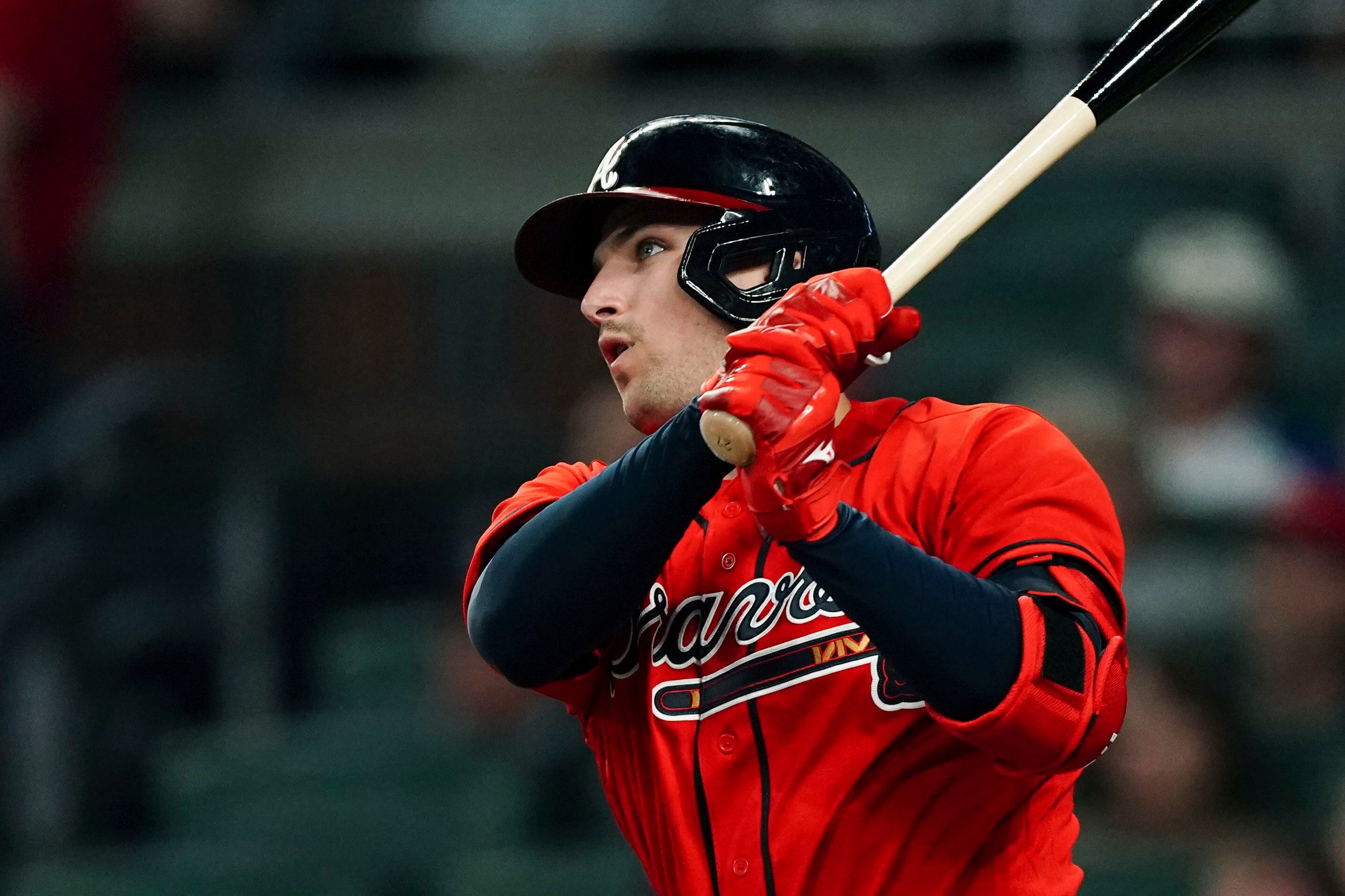 Michael Harris II offers casual bat flip after second career home run, Atlanta Braves, home run, Atlanta