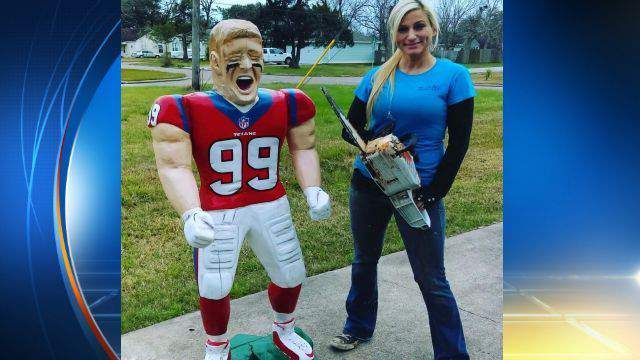 NFL Buffalo Bills Apparel Inflatable Yard Bubba Football Player