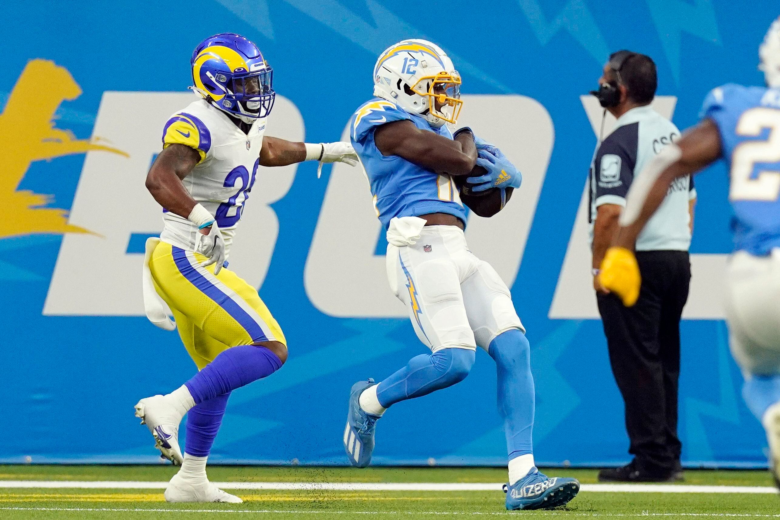 Perkins-McCutcheon connection leads Rams over Chargers 29-22