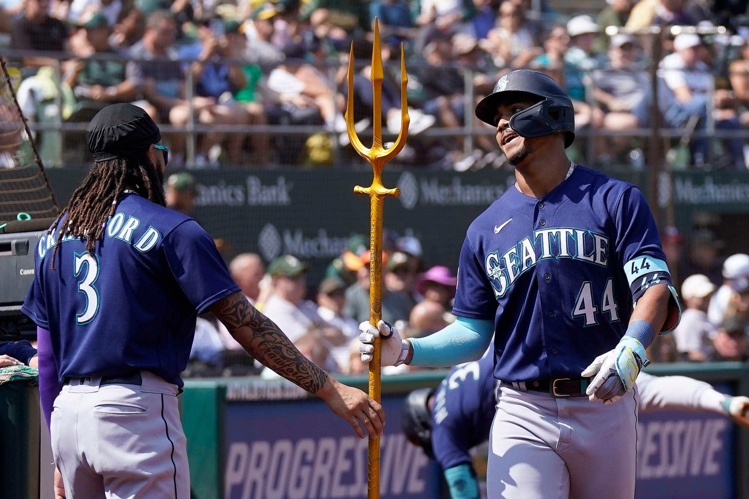 Mariners All-Stars Julio Rodriguez, Ty France enjoy American League's  annual victory, Sports Columns