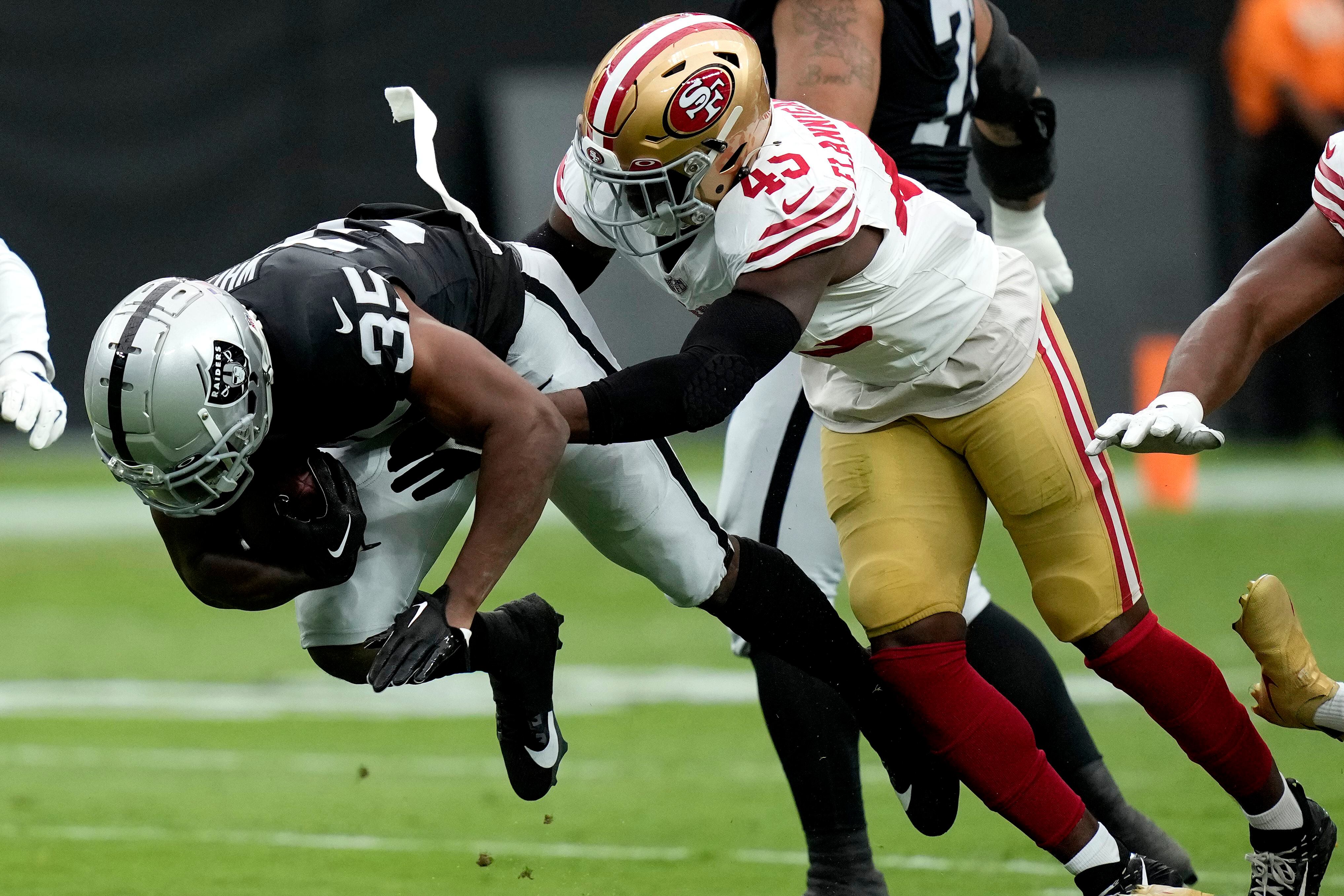 Raiders rookie QB Aidan O'Connell gives Jimmy Garoppolo a run for his money