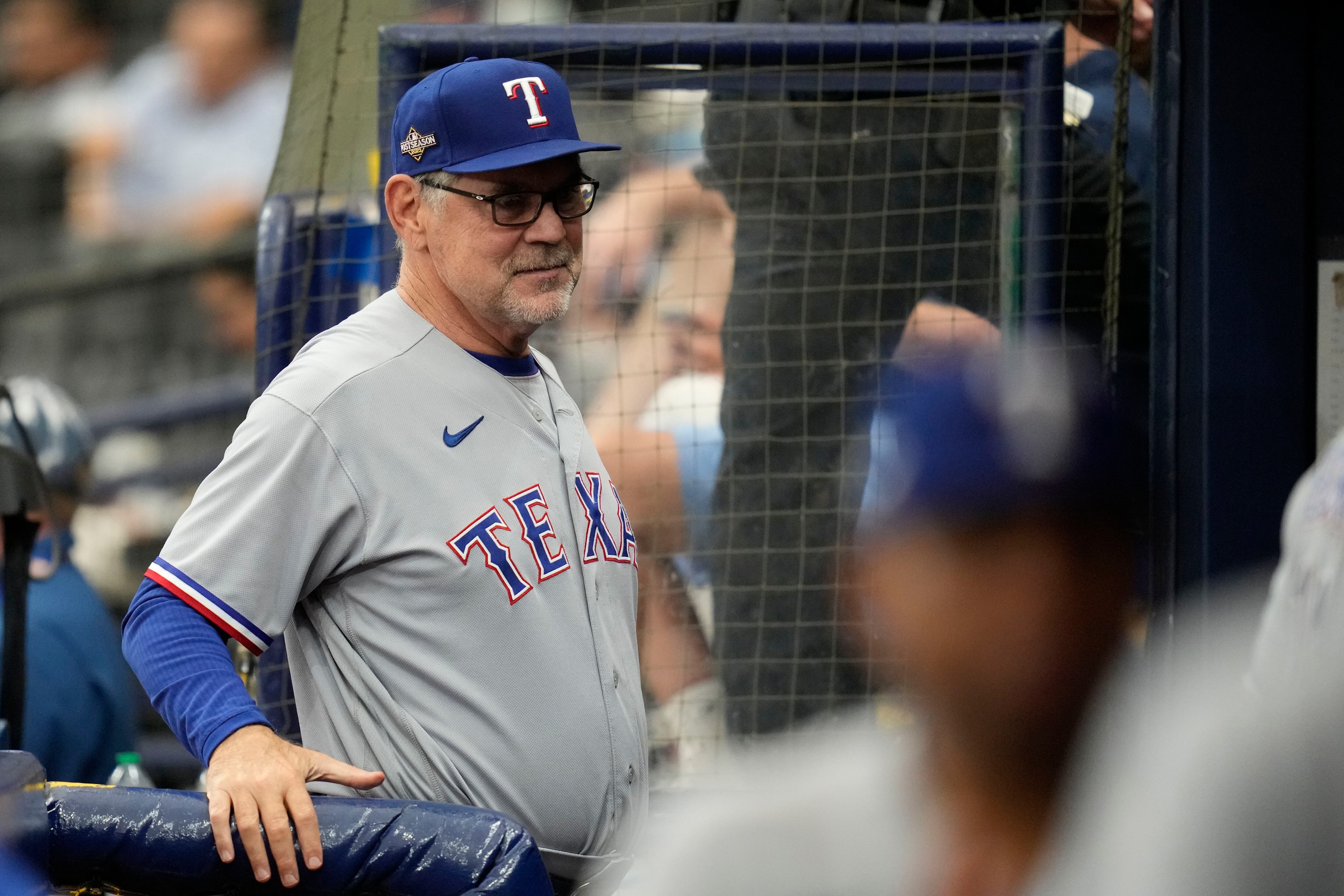 Rangers catcher Jonah Heim takes batting practice, could face