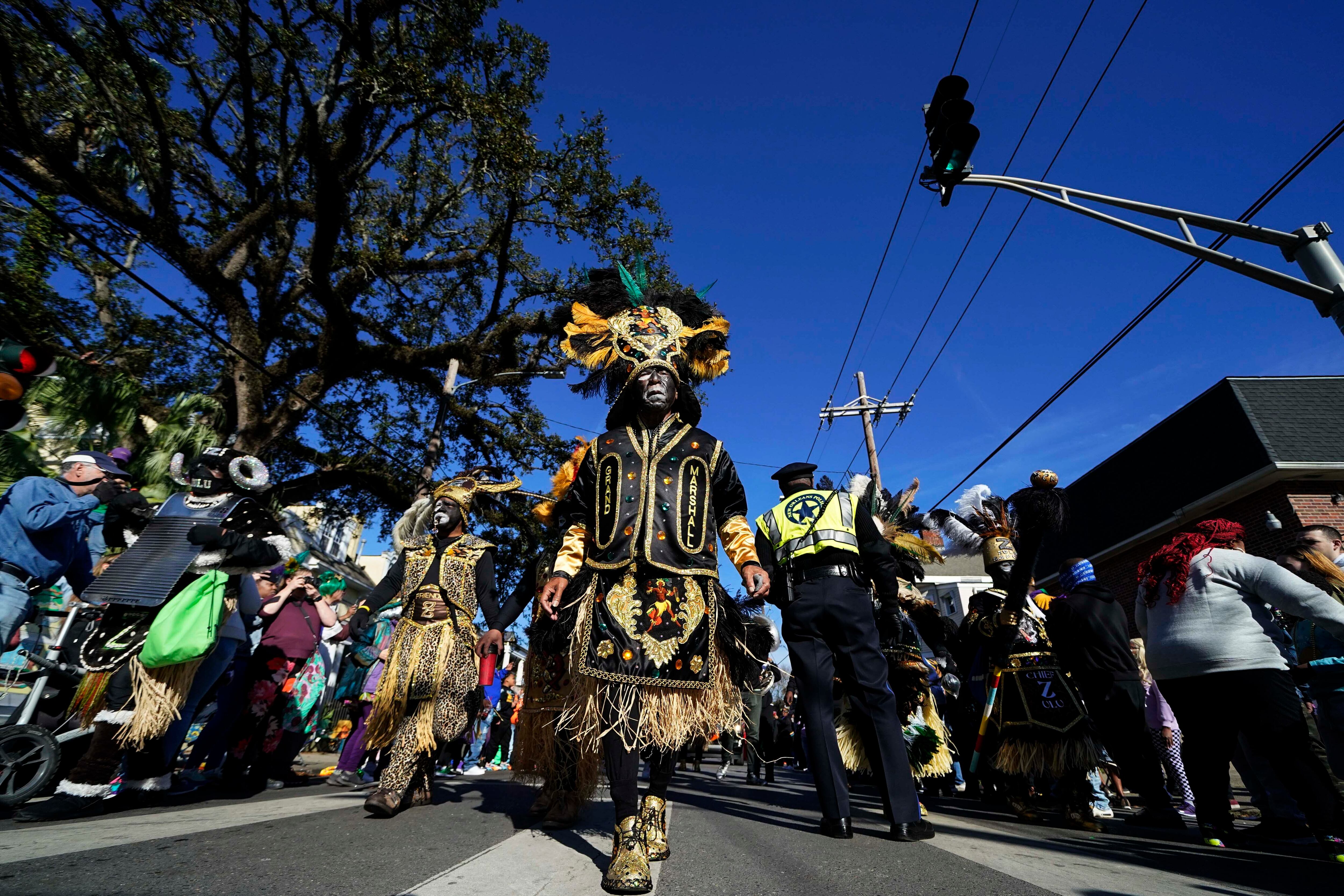 I love Mardi Gras': Carnival spirit takes over New Orleans