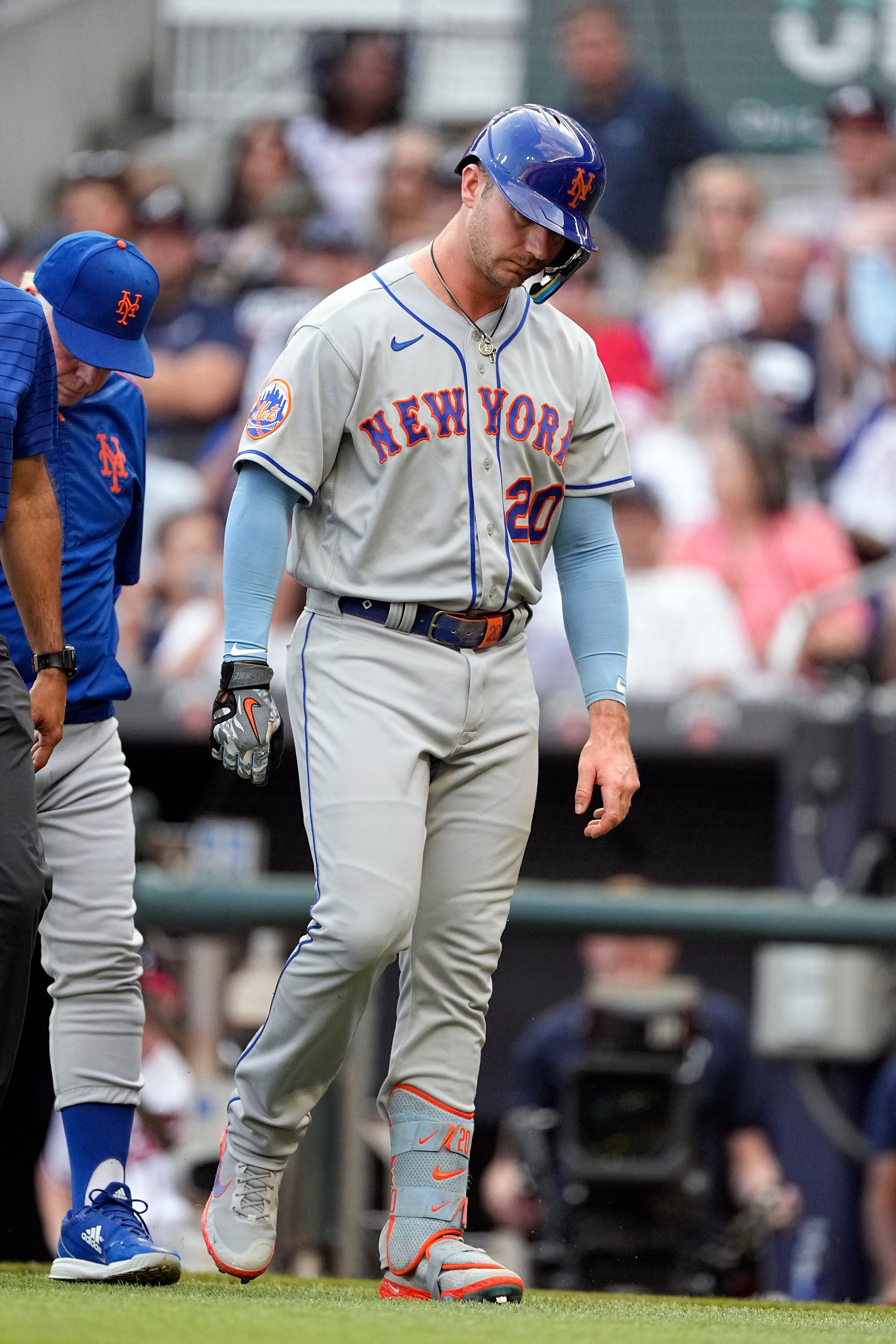 Mets' Pete Alonso gets bruise from HBP, apology from Atlanta's Charlie  Morton - Newsday