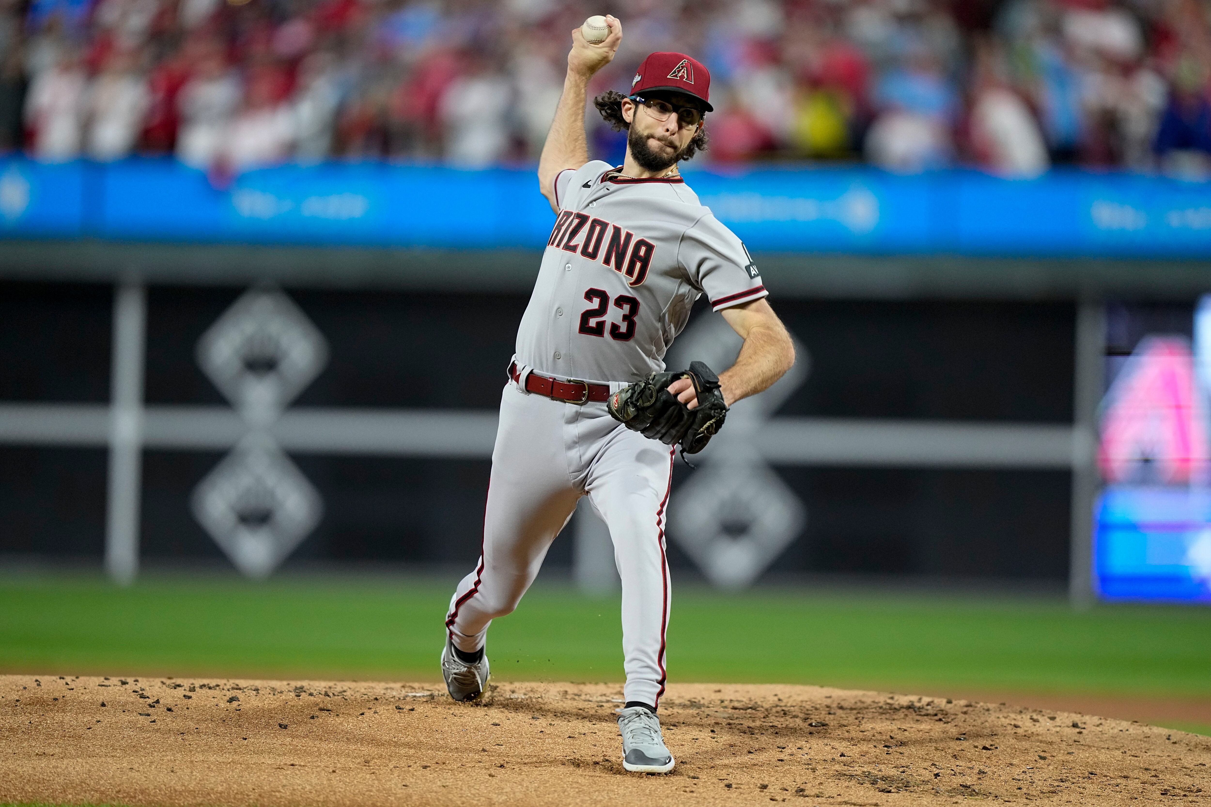 Zac Gallen Arizona Diamondbacks City Connect Jersey by NIKE