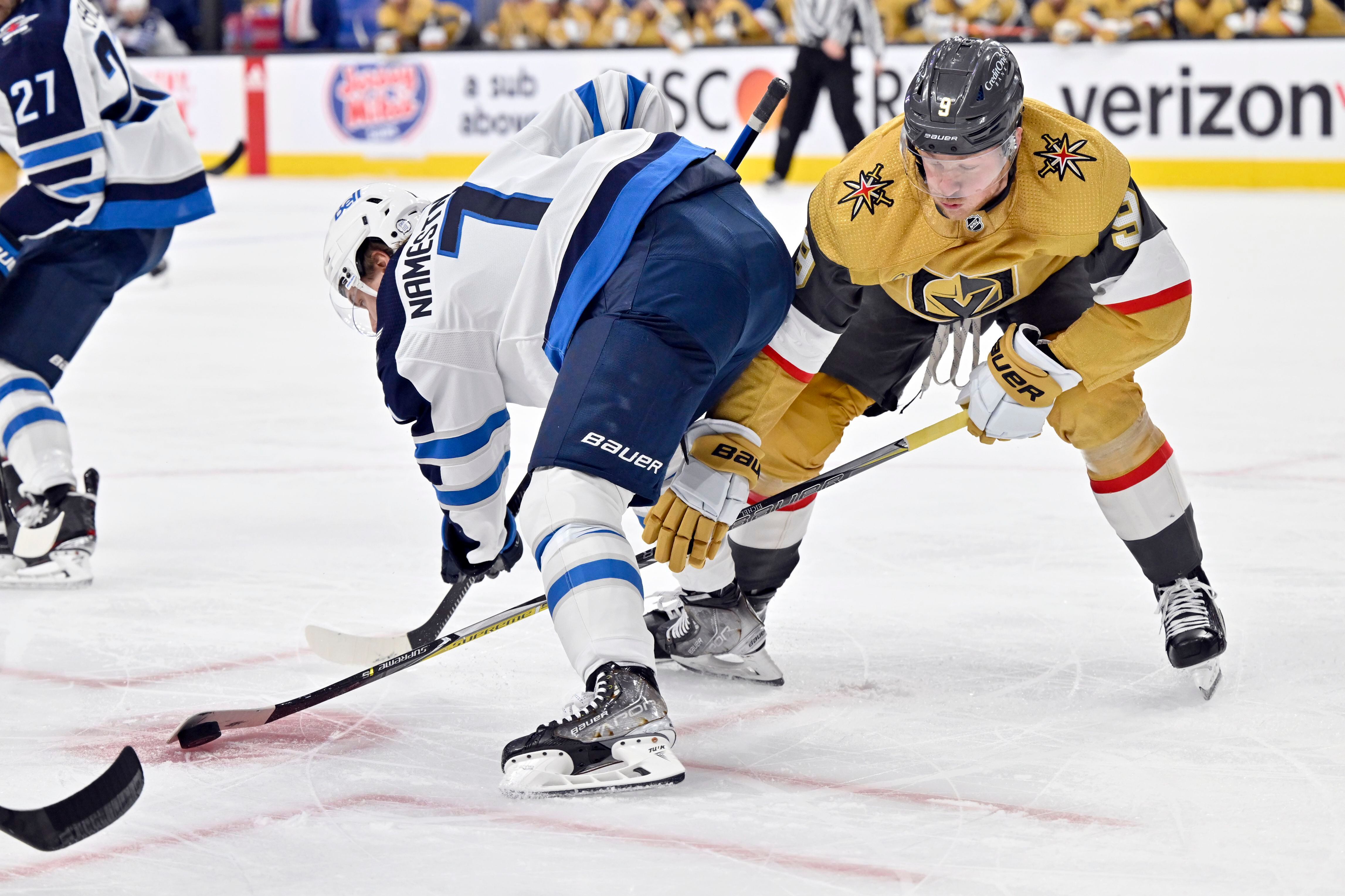 Knights top Winnipeg 4-1 in Game 5, advance to second round