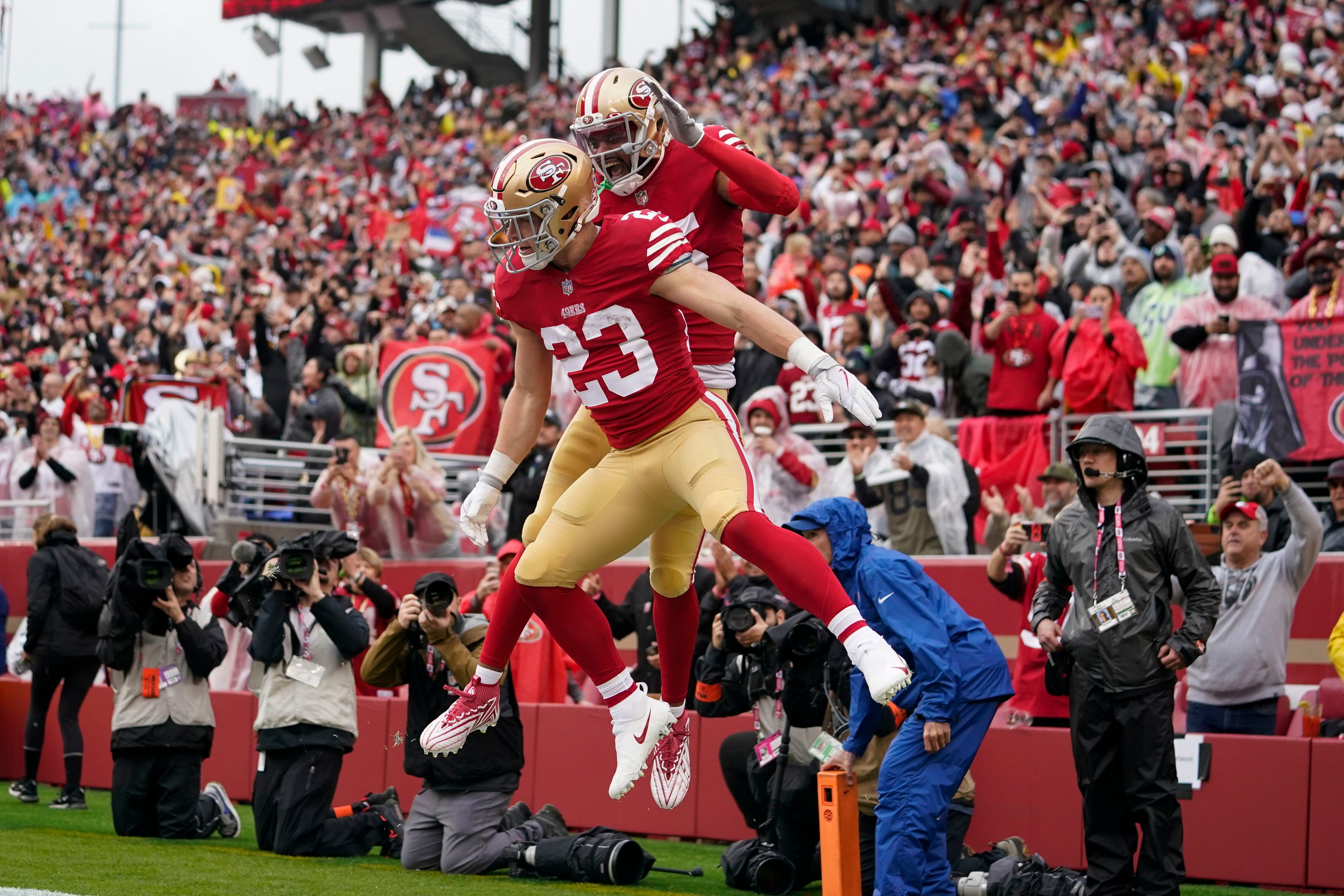 Purdy's 4 TDs Lead 49ers Past Seahawks 41-23 In Playoffs