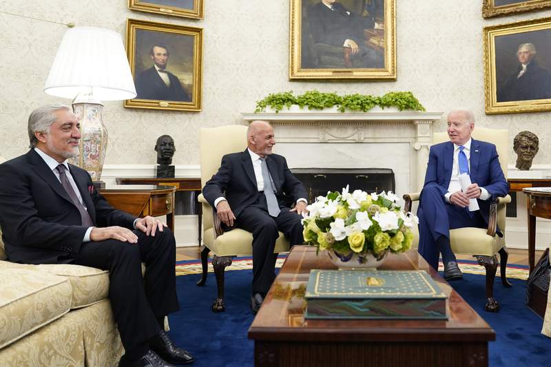 Biden vows 'sustained' help as Afghanistan drawdown nears