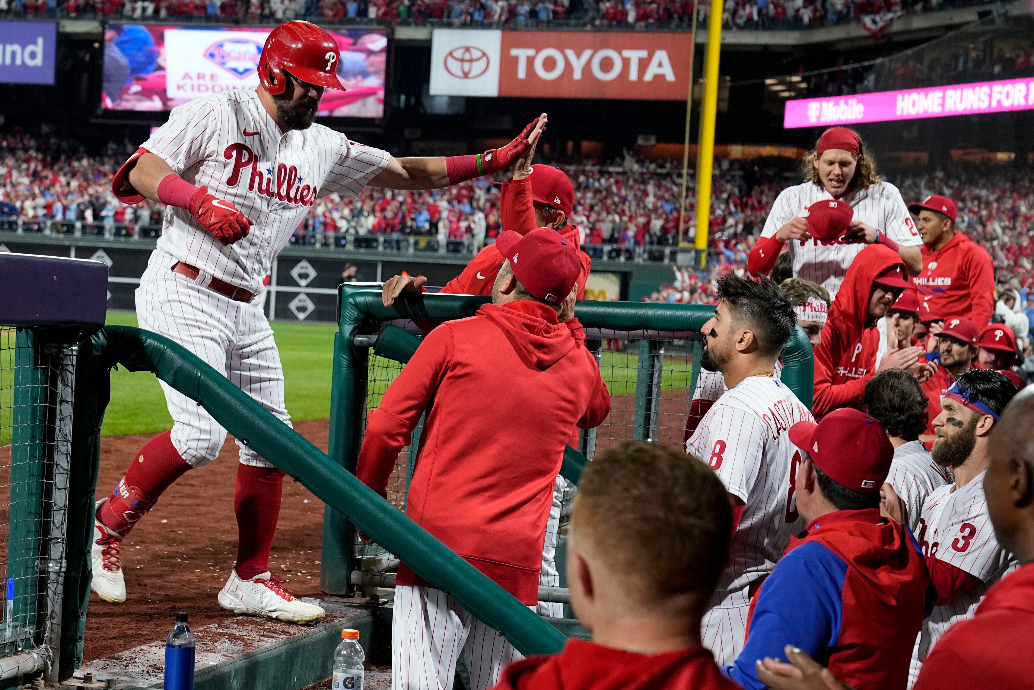 Phillies hit 4 homers en route to 10-6 win over Padres in NLCS Game 4