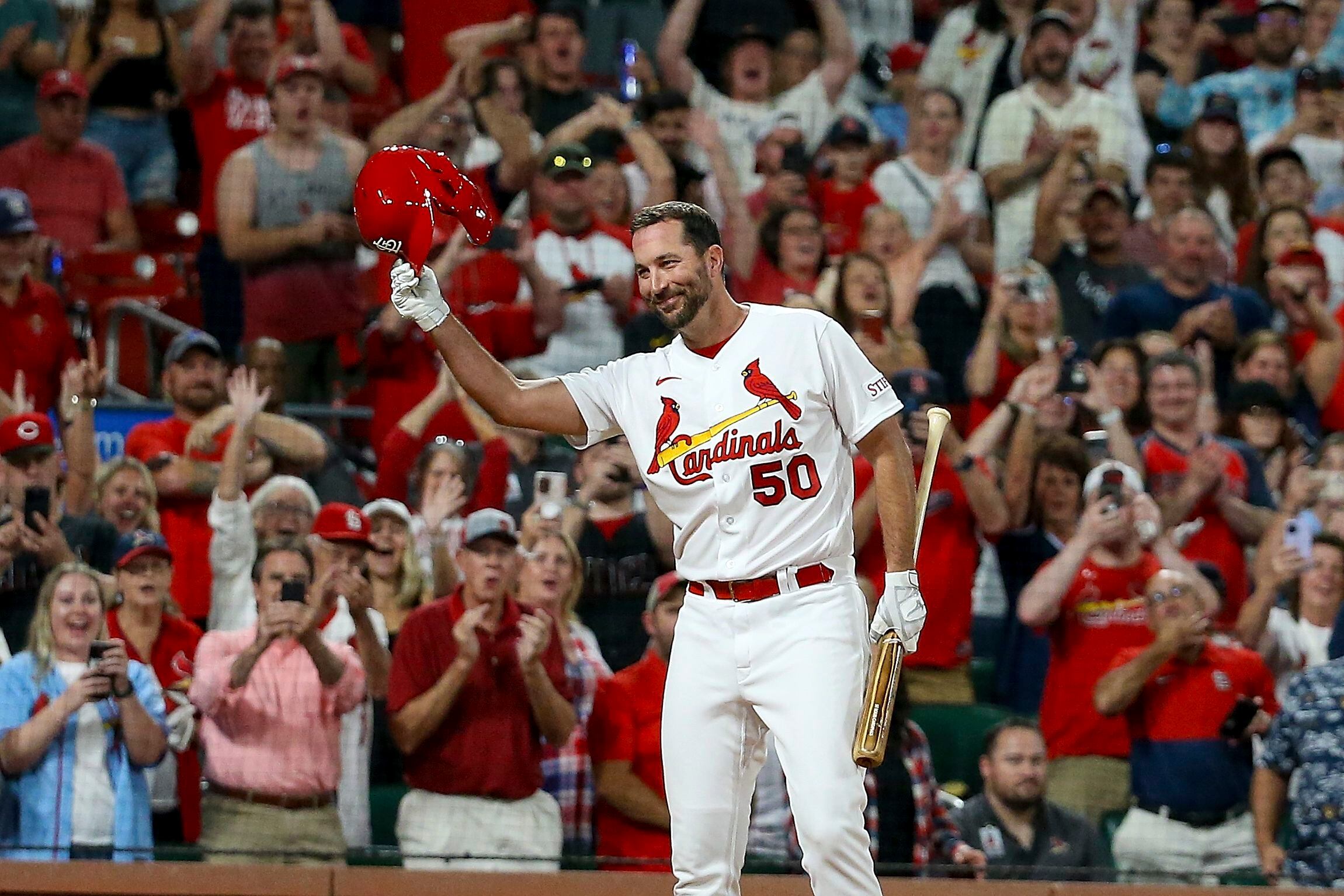 Five months after Achilles tear, Adam Wainwright returns to