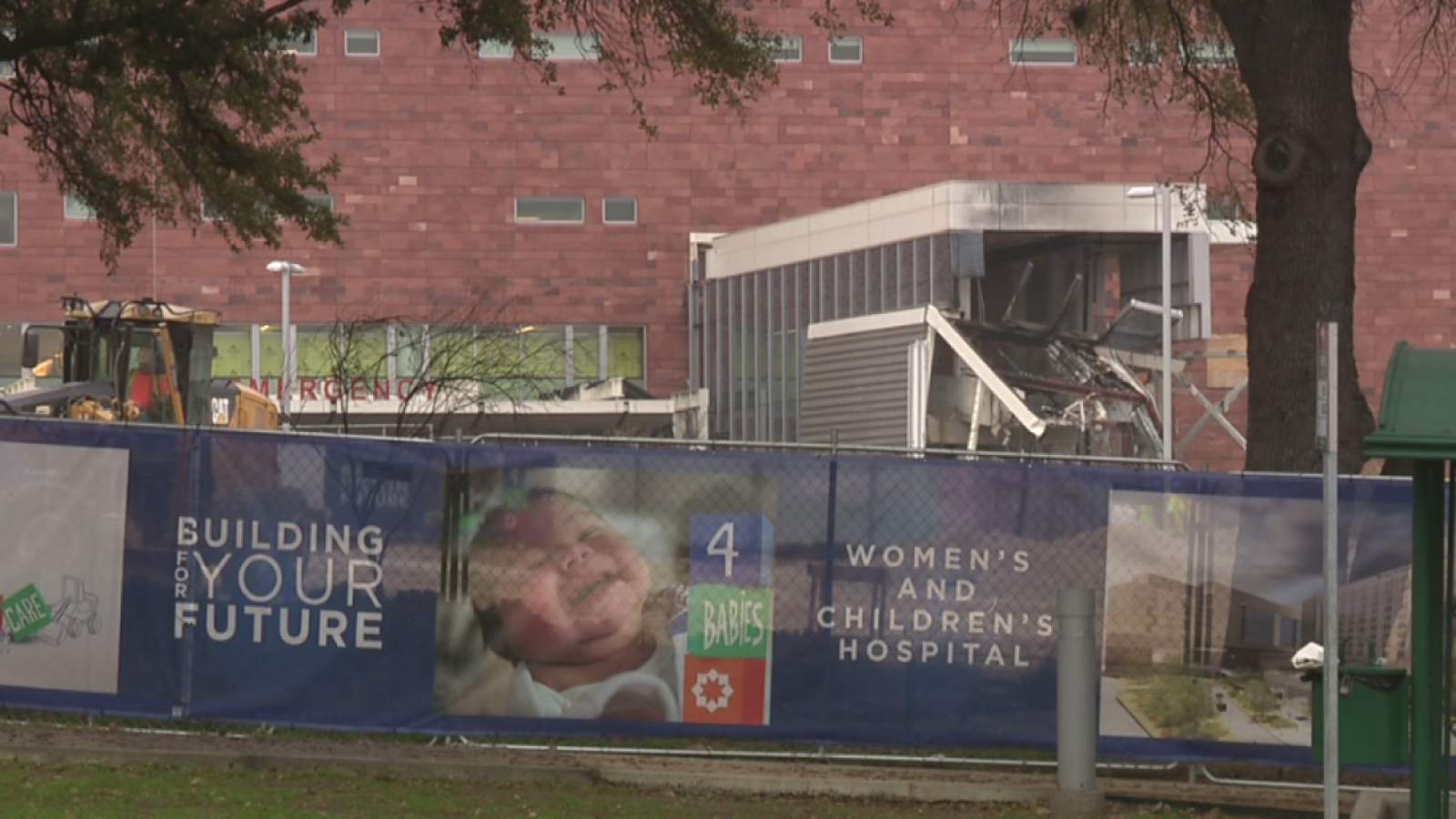 Fire investigators: Demolition crew accidentally sparked fire outside University Hospital