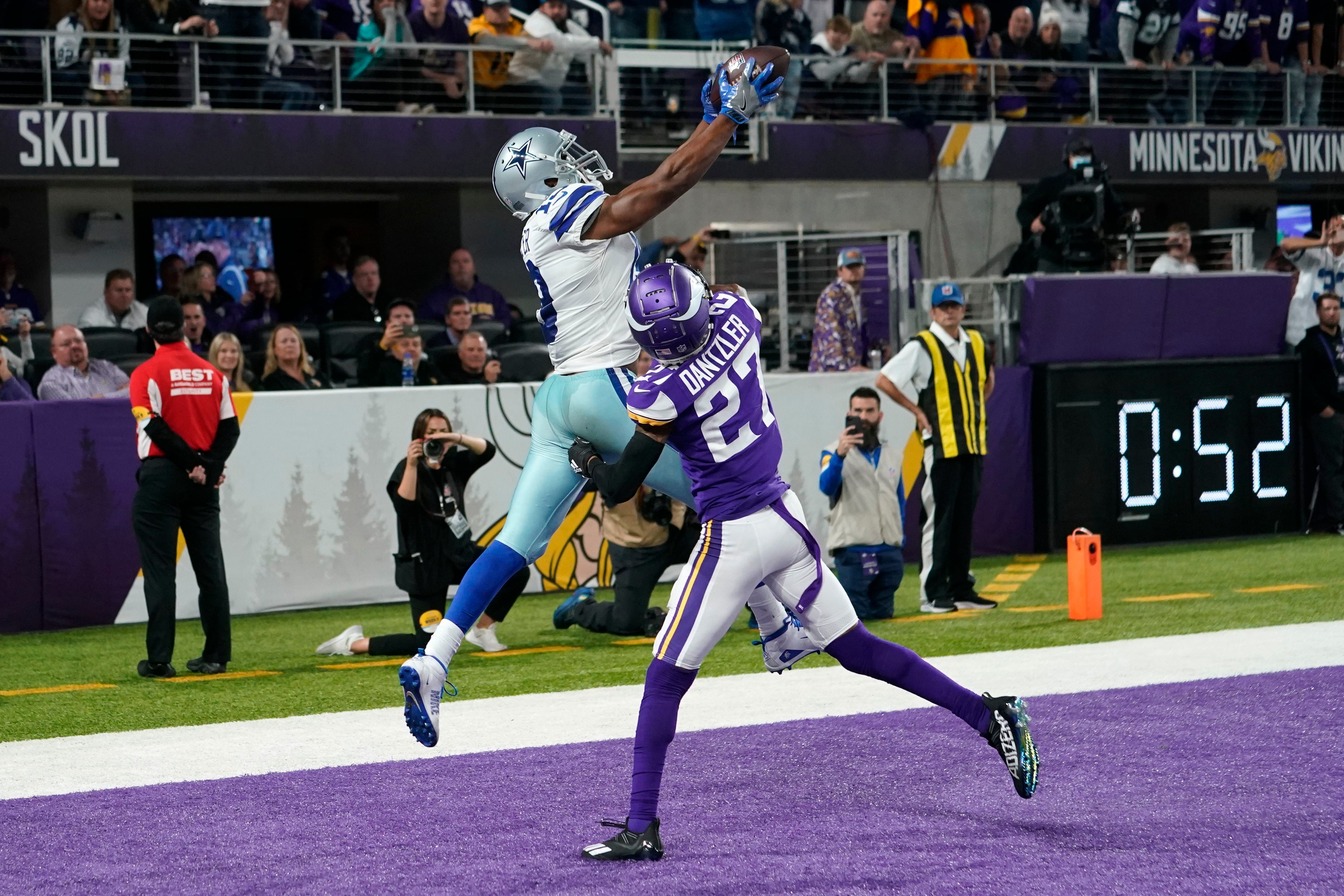 Cooper-to-Cooper touchdown pass sends Vikings to last-minute