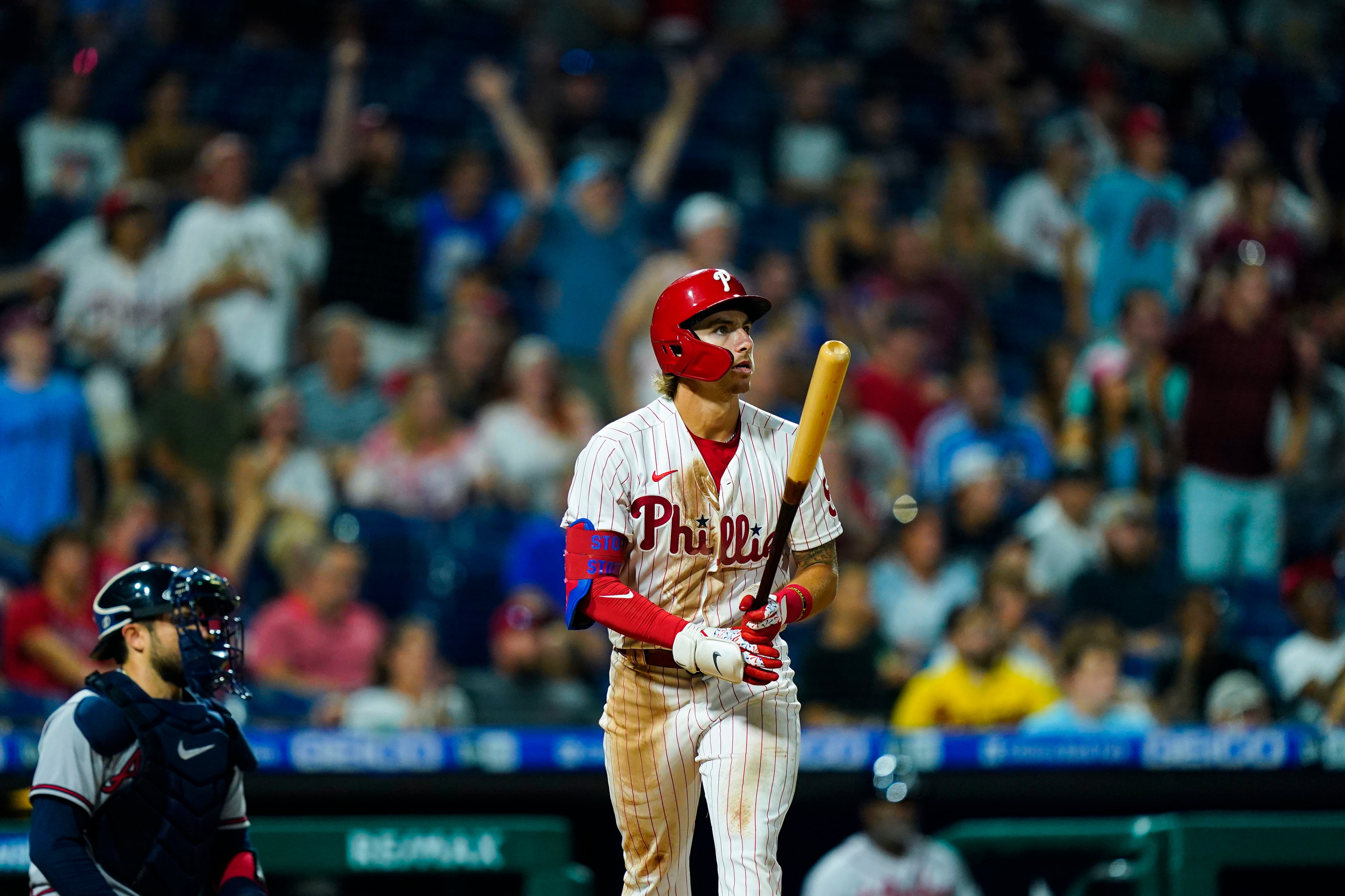 Alex Coffey on X: Bryce Harper and Rhys Hoskins are raising the