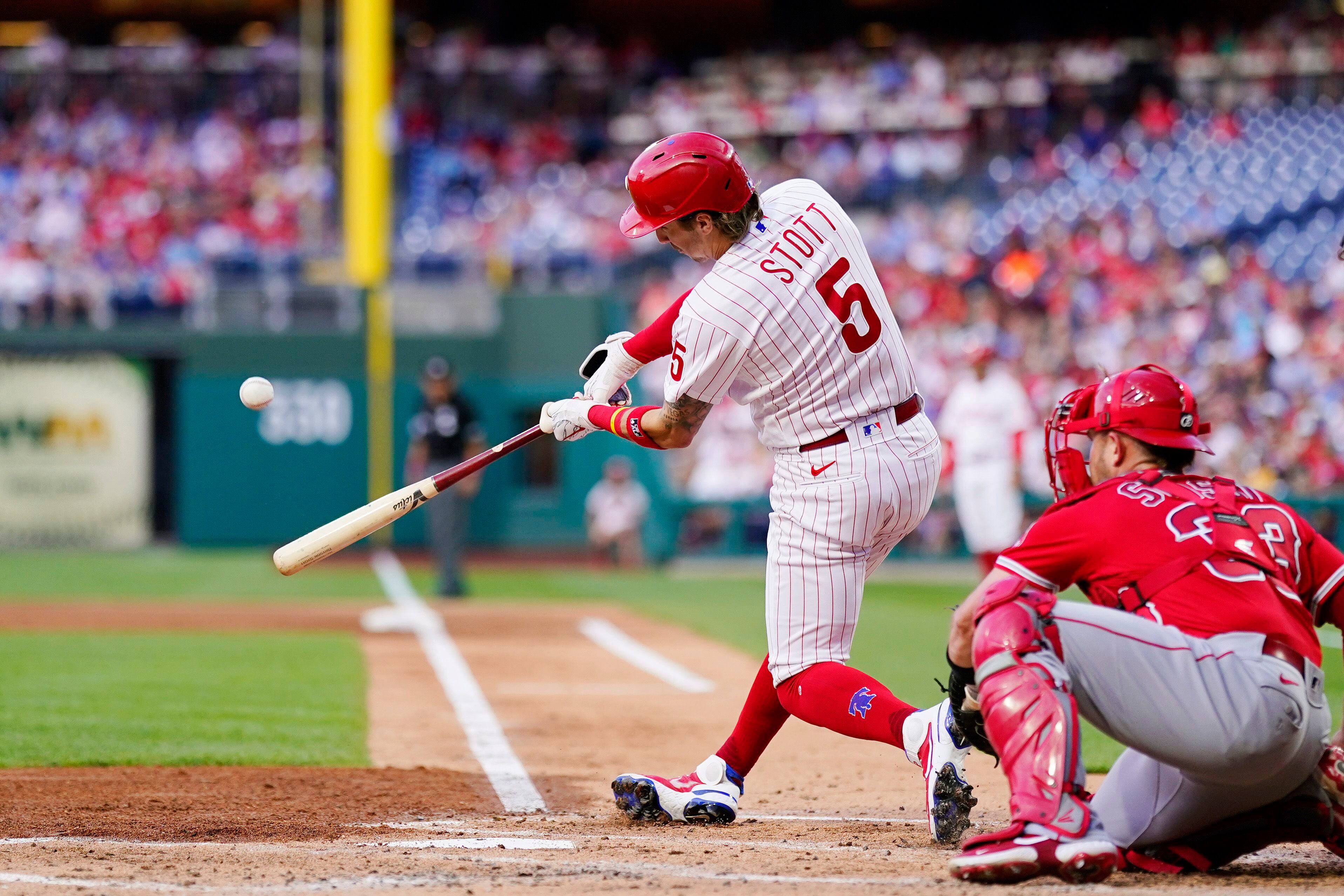 Video: Bryson Stott beats Angels with walk-off home run in huge comeback