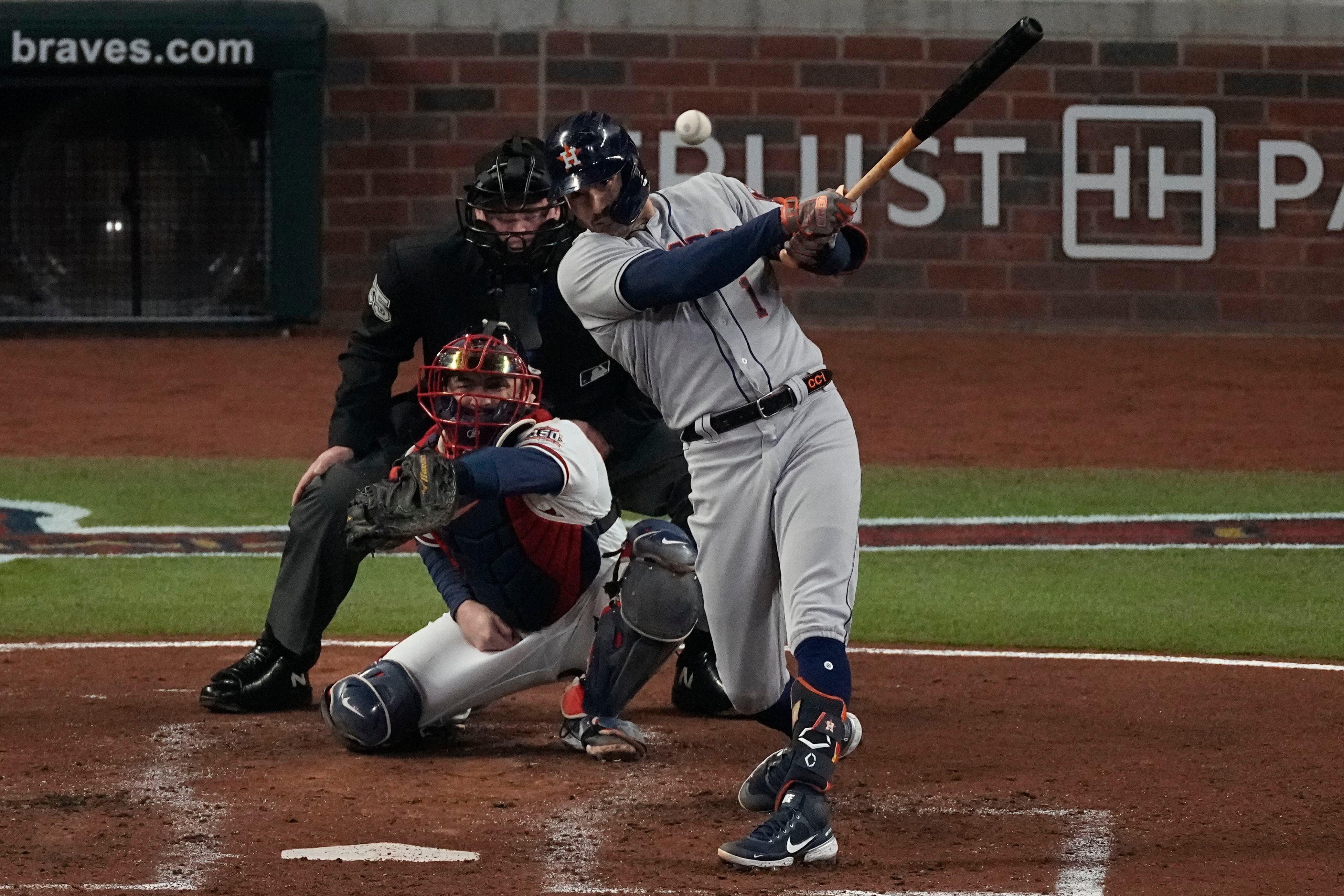 Freddie Freeman's 460-foot homer, 10/31/2021