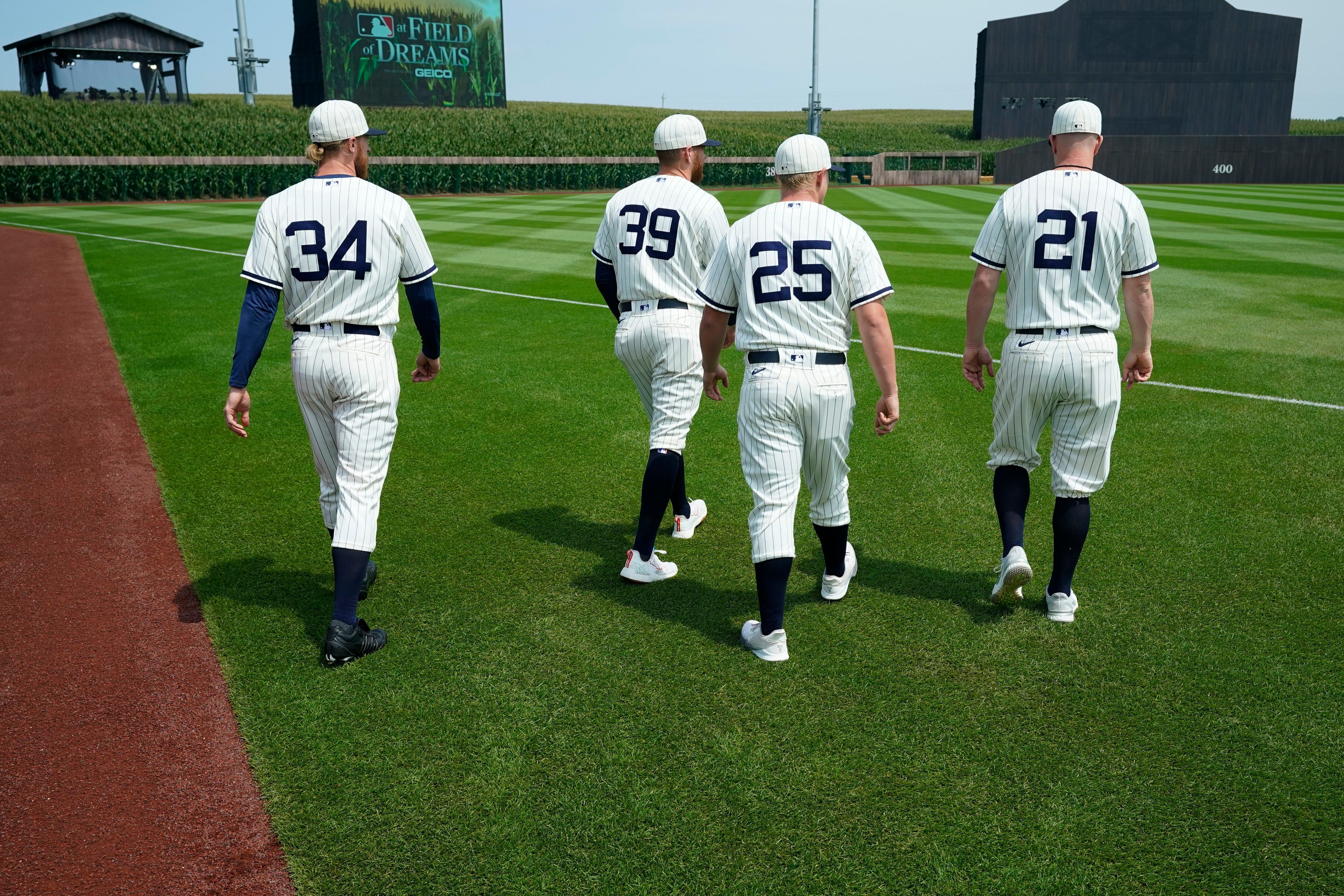 Yanks, Chisox go deep into corn; Field of Dreams hosts more