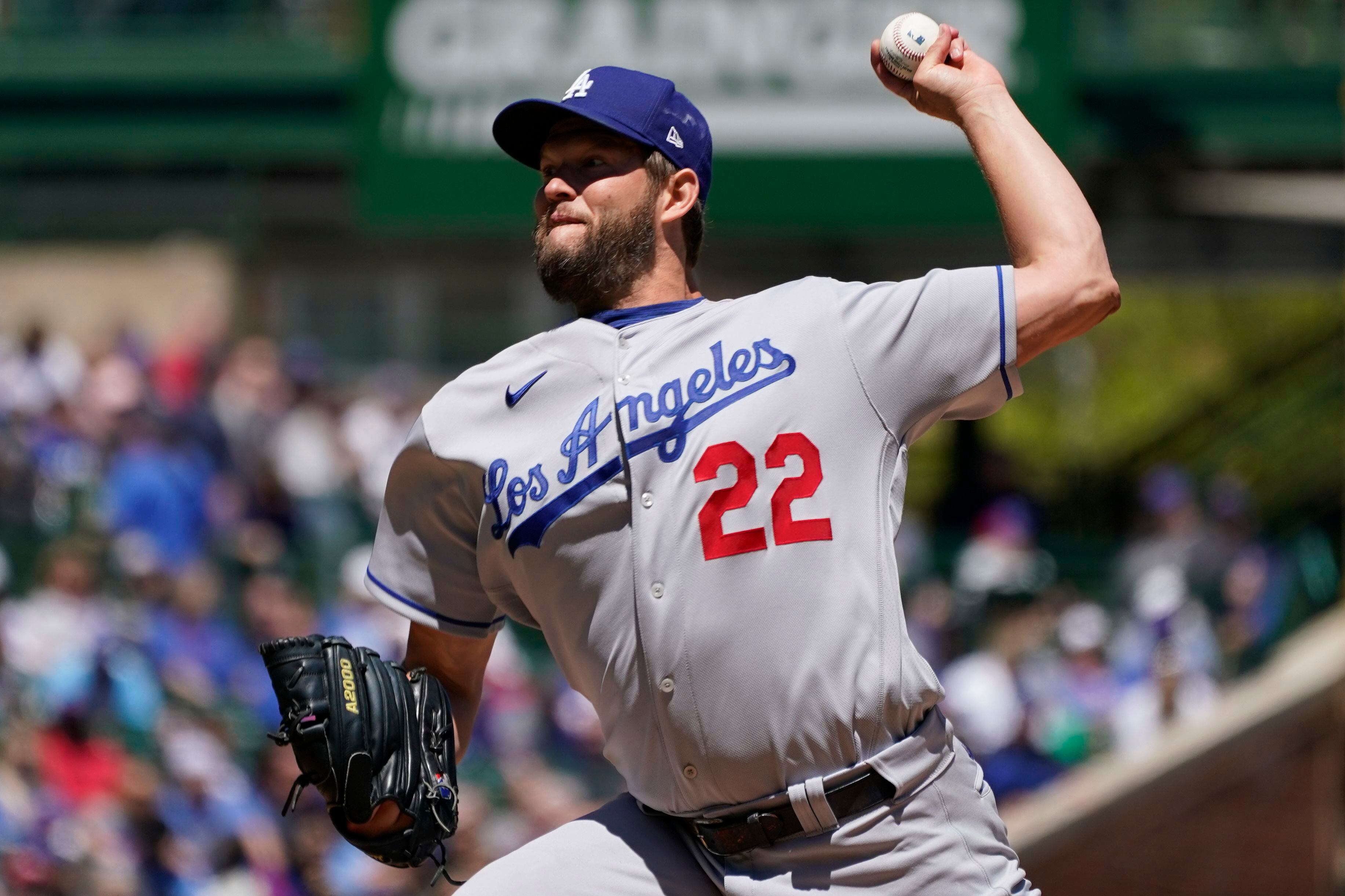 Kershaw strikes out 14 in Dodgers' win over Cubs