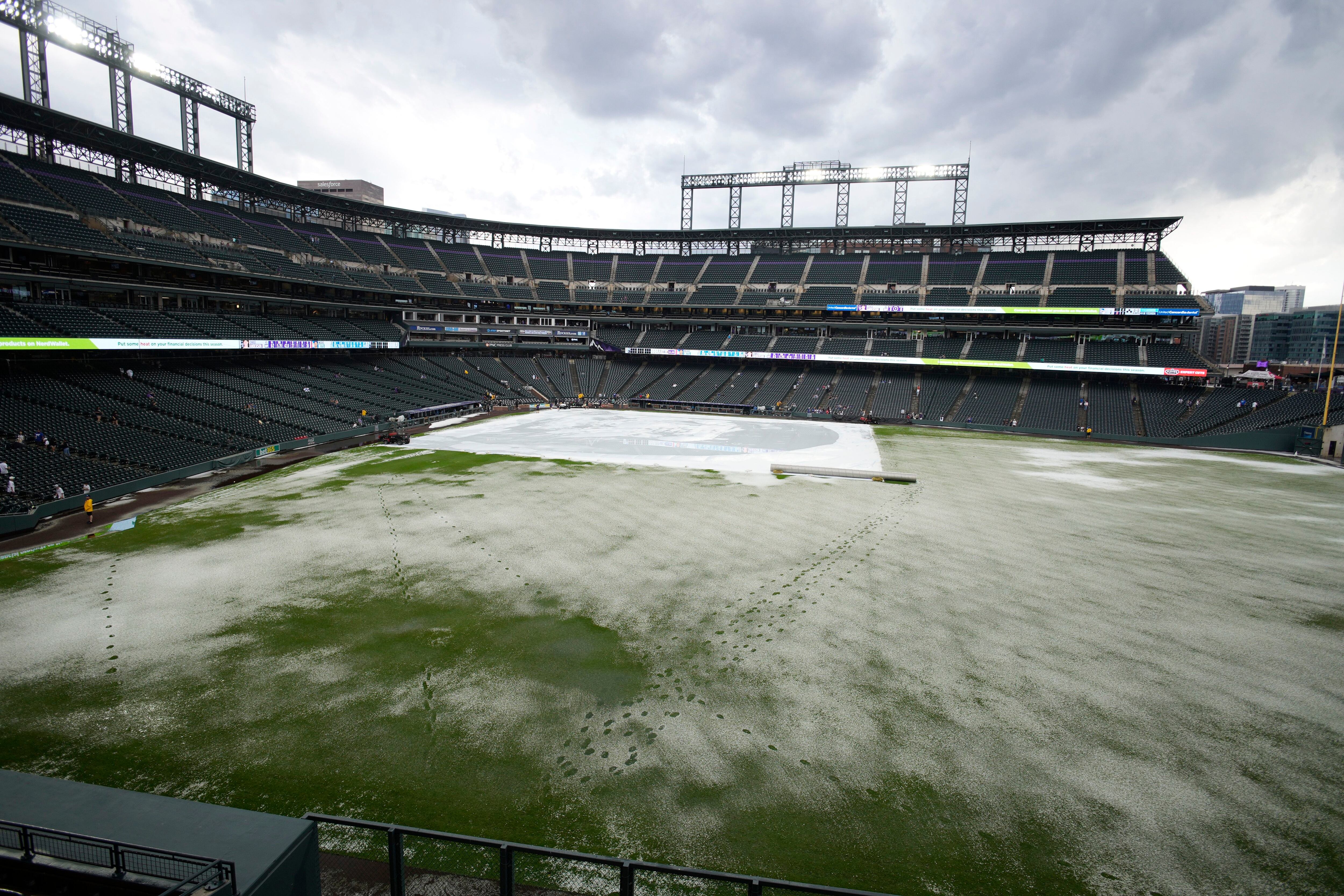 Coors field gets new turf warming and drainage system