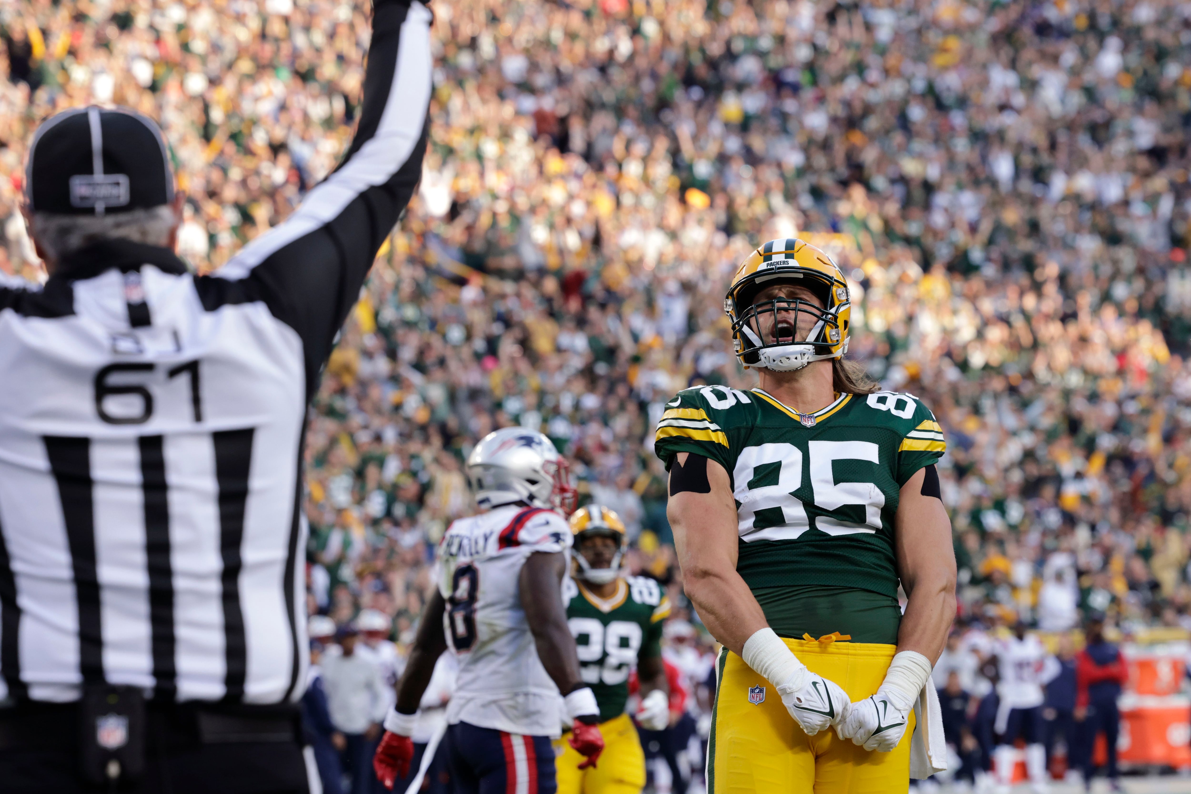 Rodgers, Crosby's OT FG lead Packers past Pats, Zappe 27-24